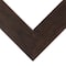 Frame USA Corporate Wide Brazilian Walnut Single Image Picture Frame with Mat
